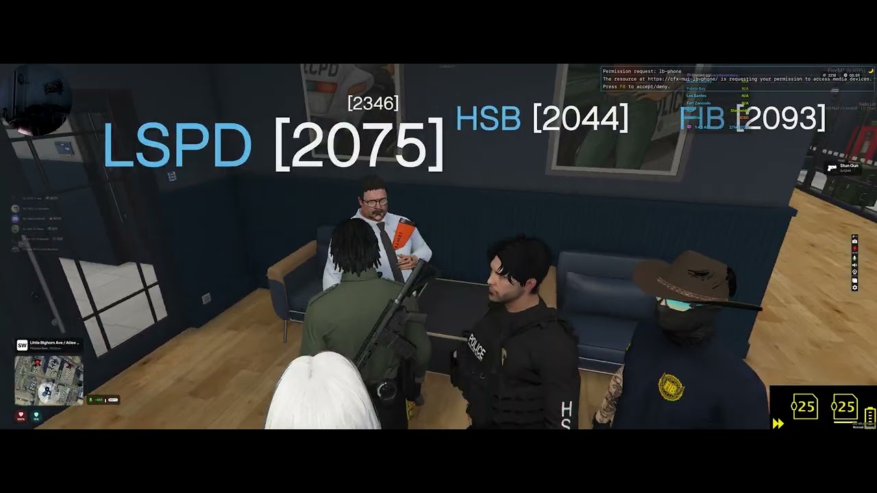 being police in gta rp