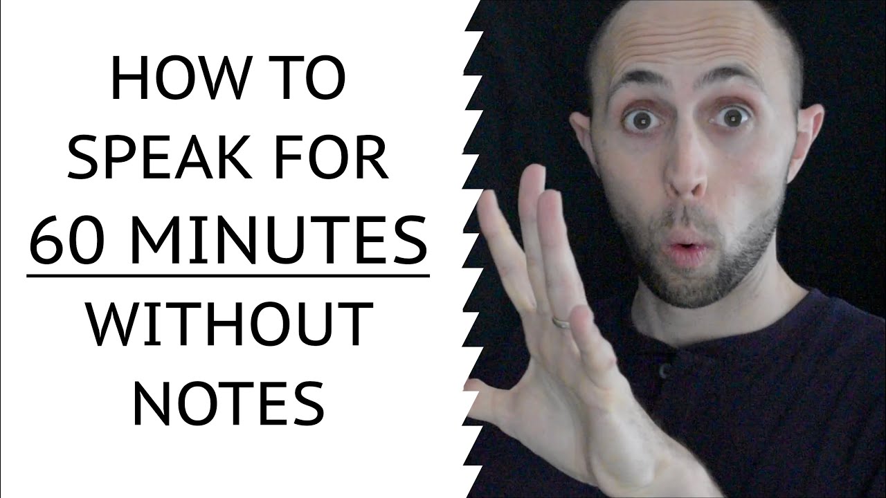 How to Speak without Notes | 4 Steps that Take Less than 30 Minutes a Day