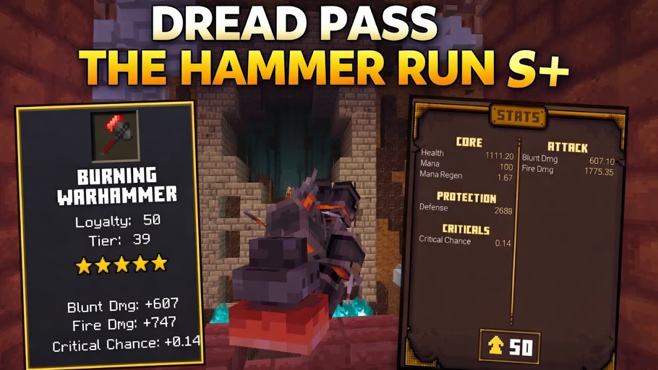 DREAD PASS THE HAMMER RUN S+.