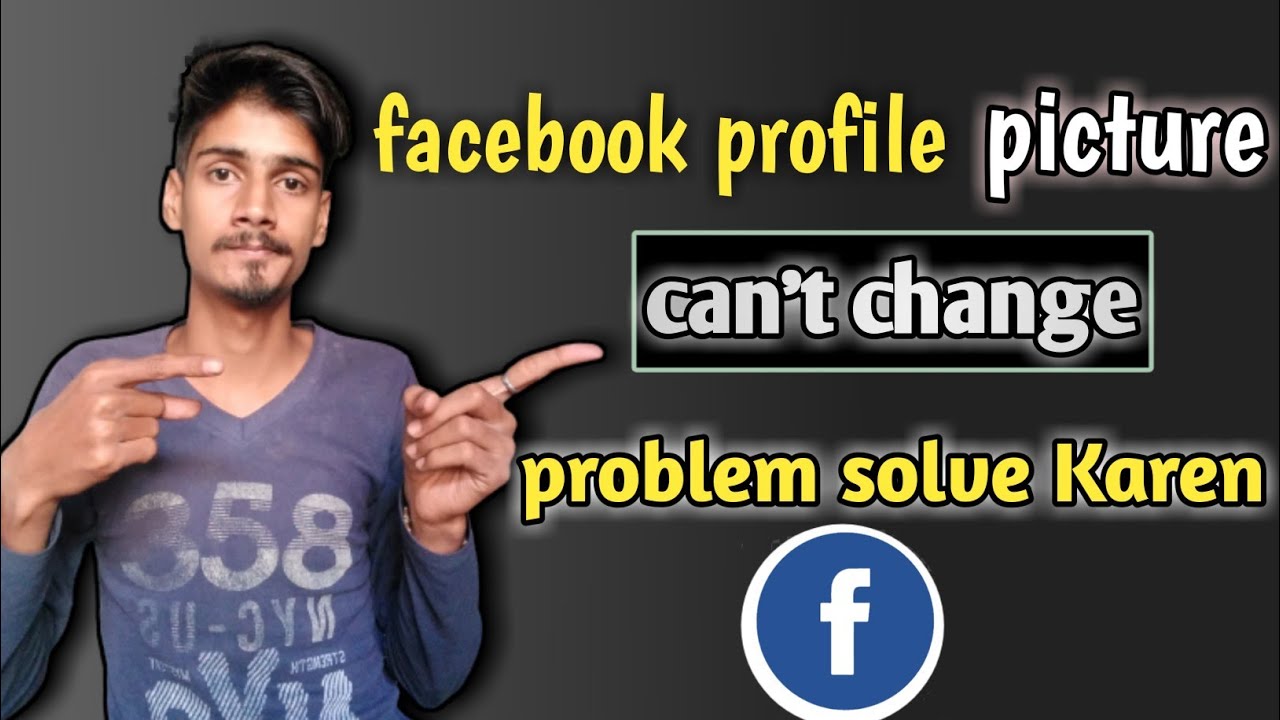 I can't change my facebook profile picture problem solution | solve facebook can't change profile