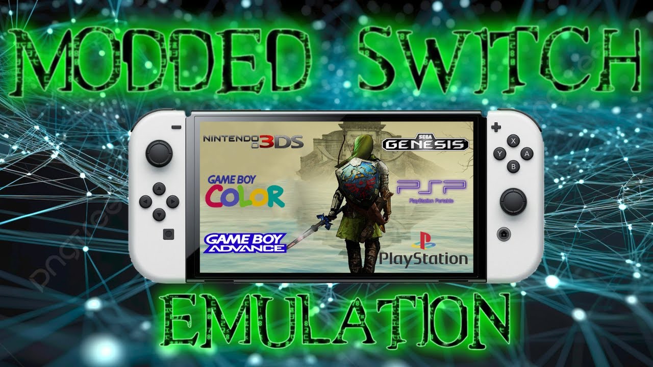 Modded Nintendo Switch Emulation Showcase! Play Everything On Your Switch!