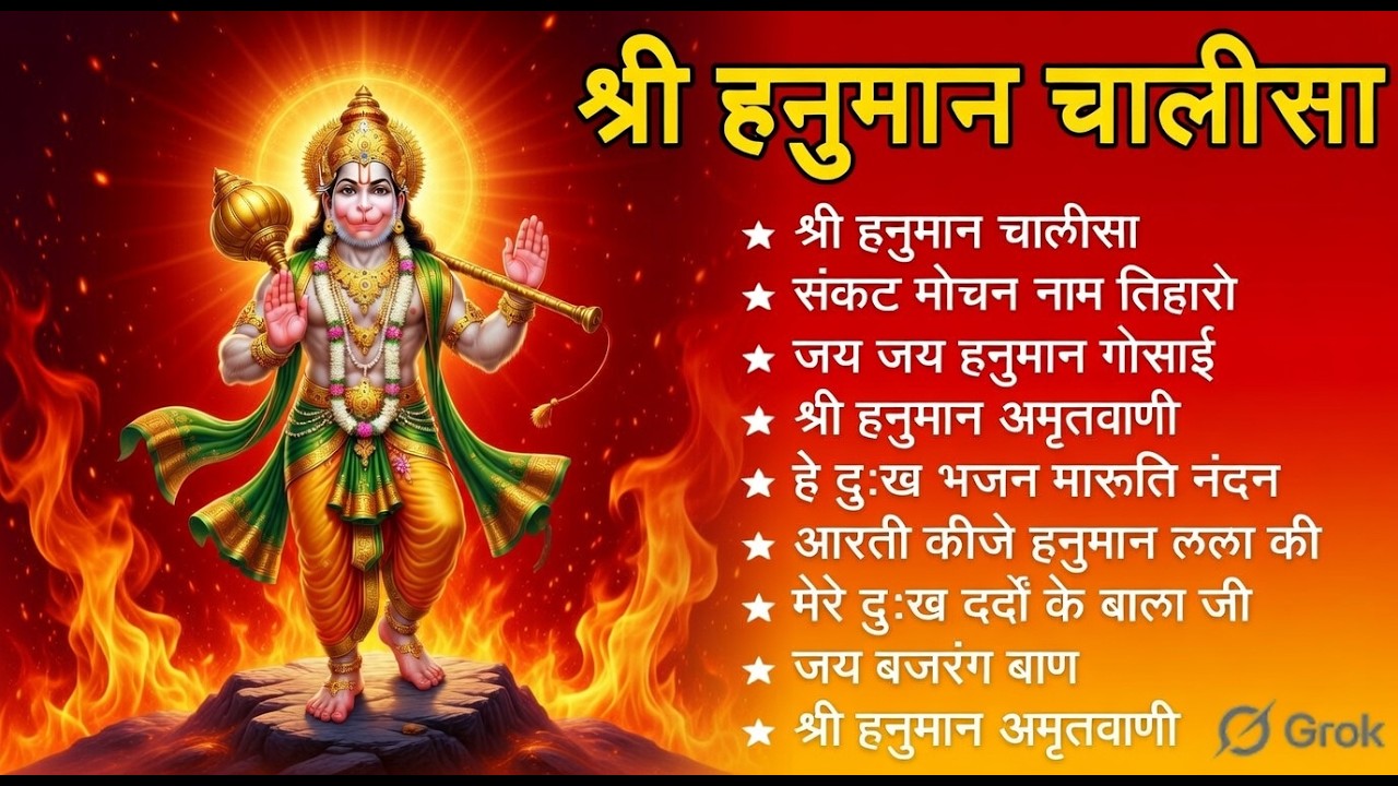 श्री हनुमान चालीसा 🌺🙏 shree hanuman chalisa original video 🙏🌺 gulshan kumar hariharan full hd