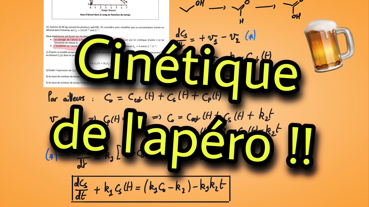 🍺 Cinétique de l’apéro 🍺