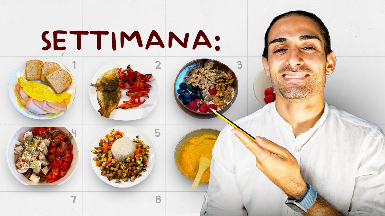 Cosa Mangio in Una Settimana? *MENU SETTIMANALE COMPLETO*