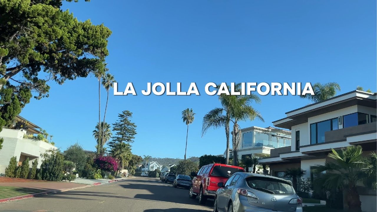 Relaxing Coastal Drive through  La Jolla | California Scenic views
