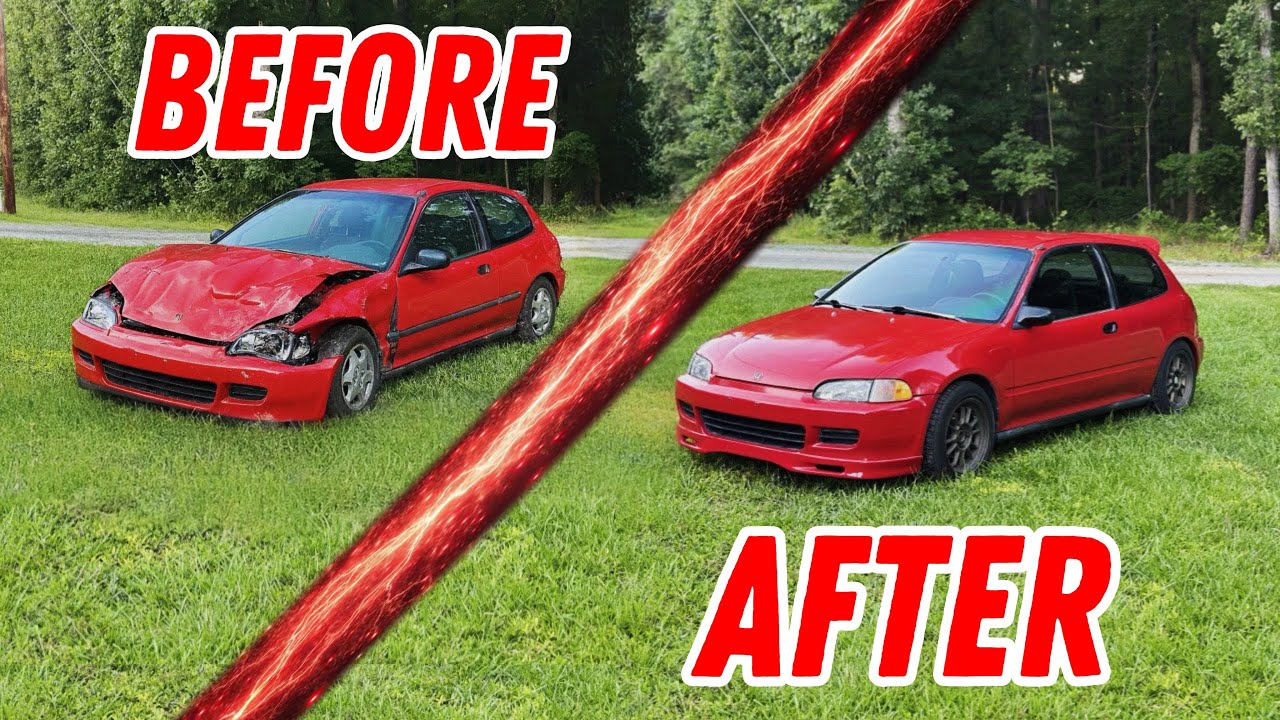 RESTORING MY TOTALED CIVIC