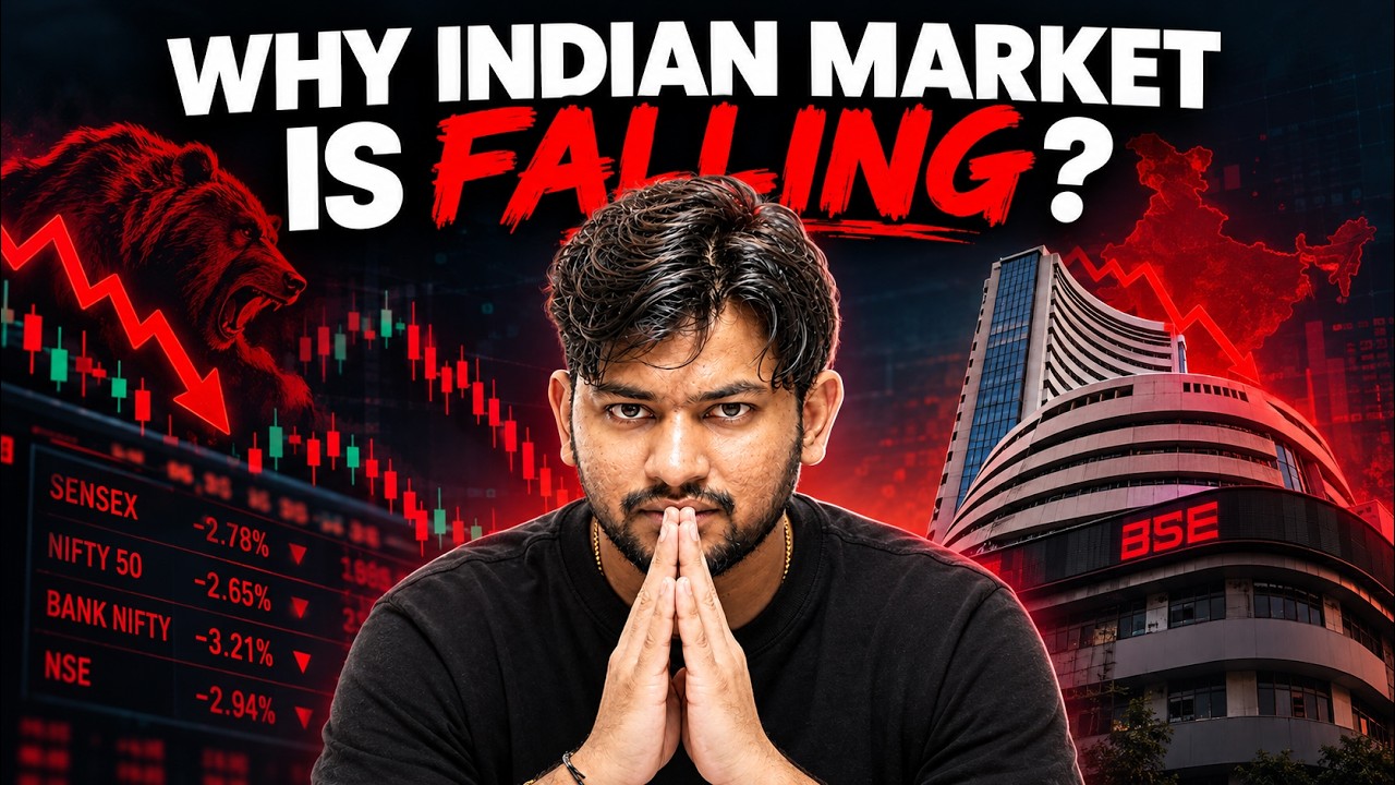 Why Nifty & Sensex Are Falling? Indian Market Explained