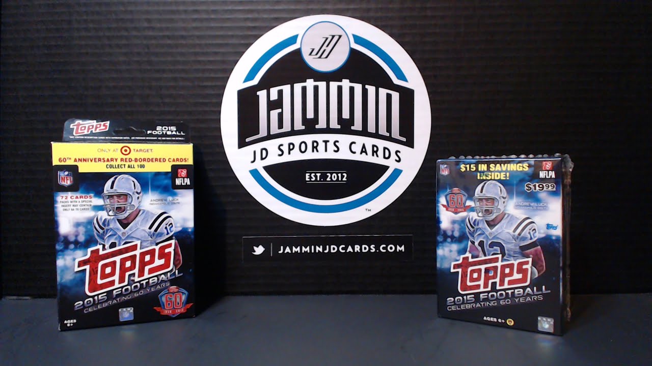 2015 Topps Football Blaster & Blister Retail Box Break
