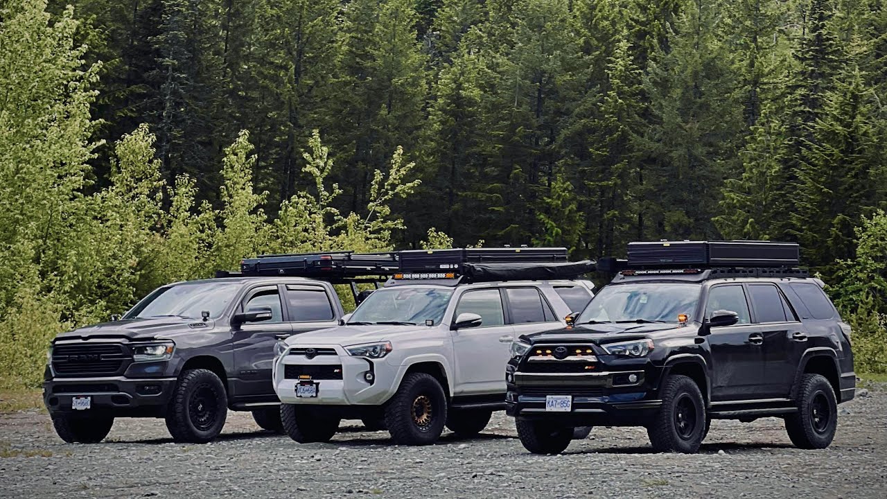 Ep 4. Rooftop tent Camping with friends. Exploring the beautiful side of Pemberton, BC.