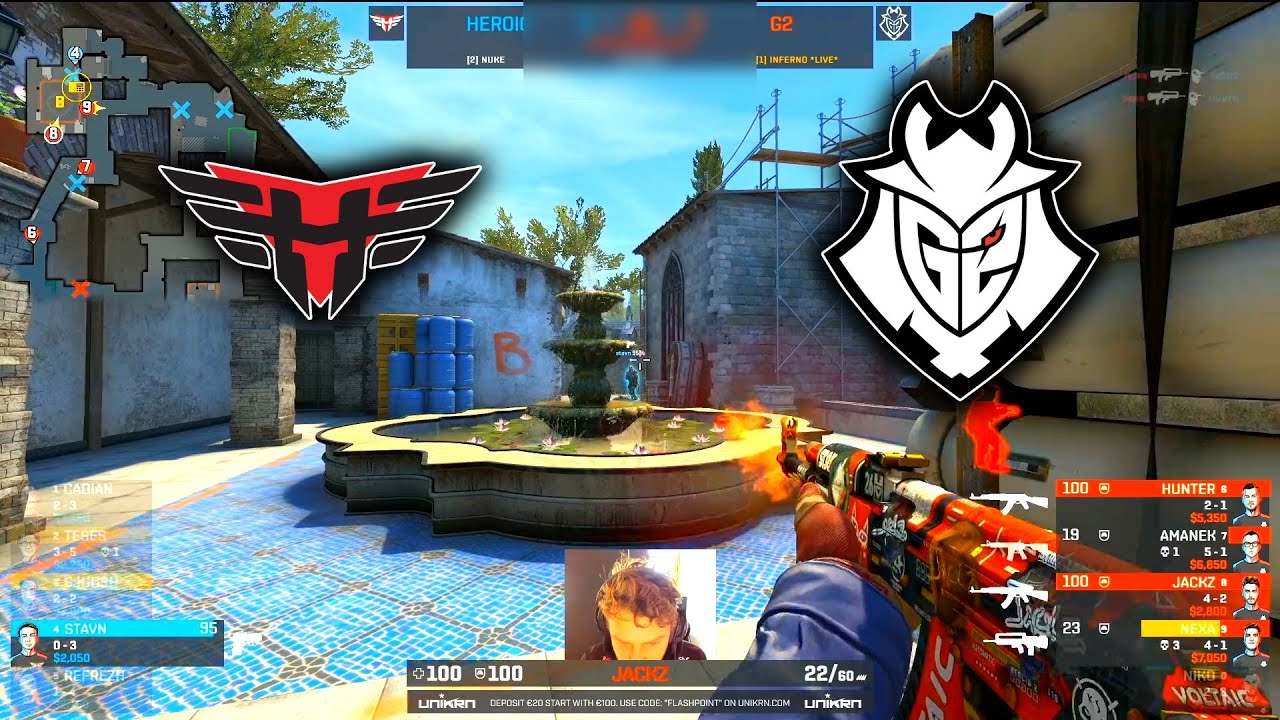Heroic vs G2 - Flashpoint 3 - INFERNO Highlights