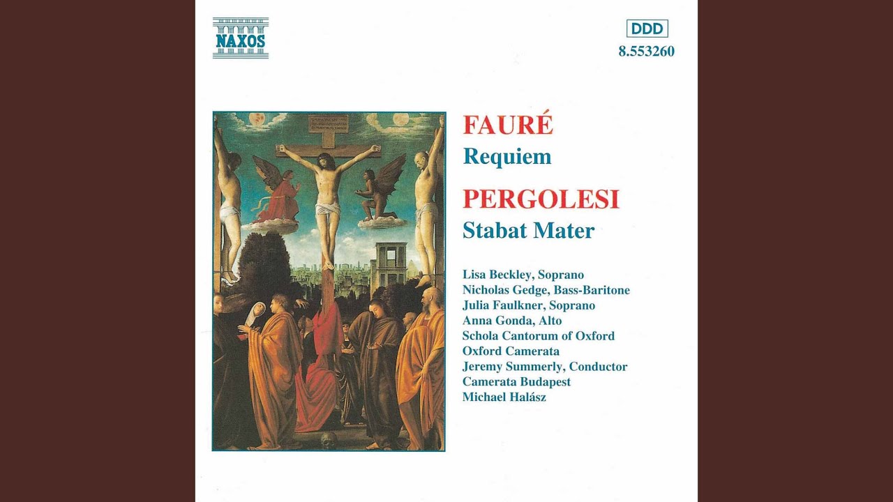 Requiem, Op. 48 (1893 version, ed. J. Rutter) : Agnus Dei