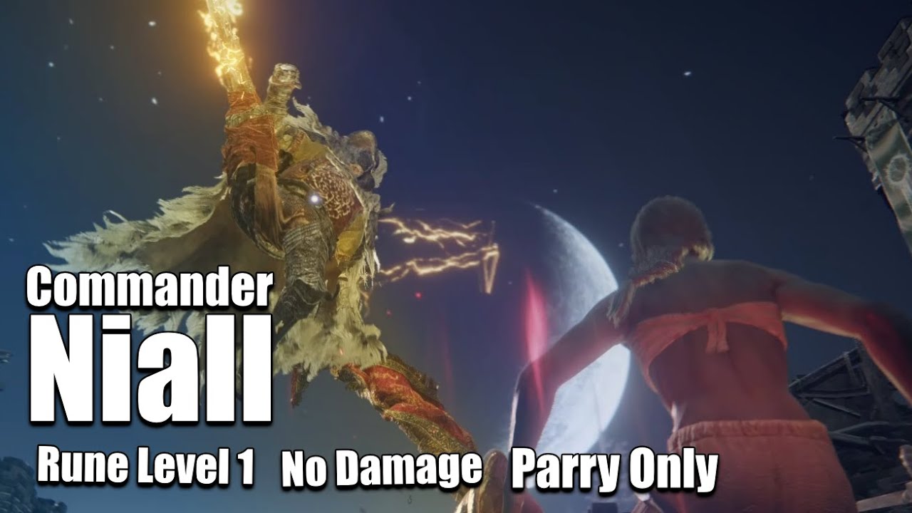 Commander Niall RL1 Parry Only No Damage