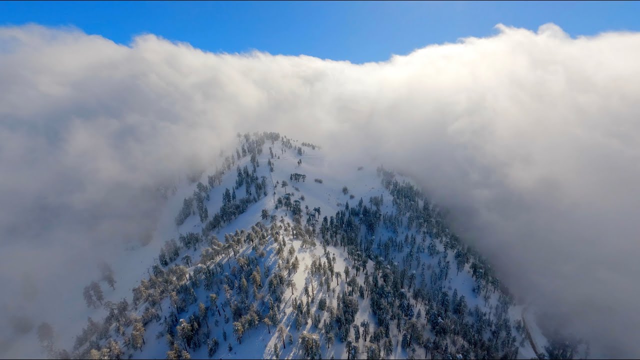Wrightwood Mountain High Snowy Mountain Cruising - iFlight BOB57 Cinematic FPV Drone