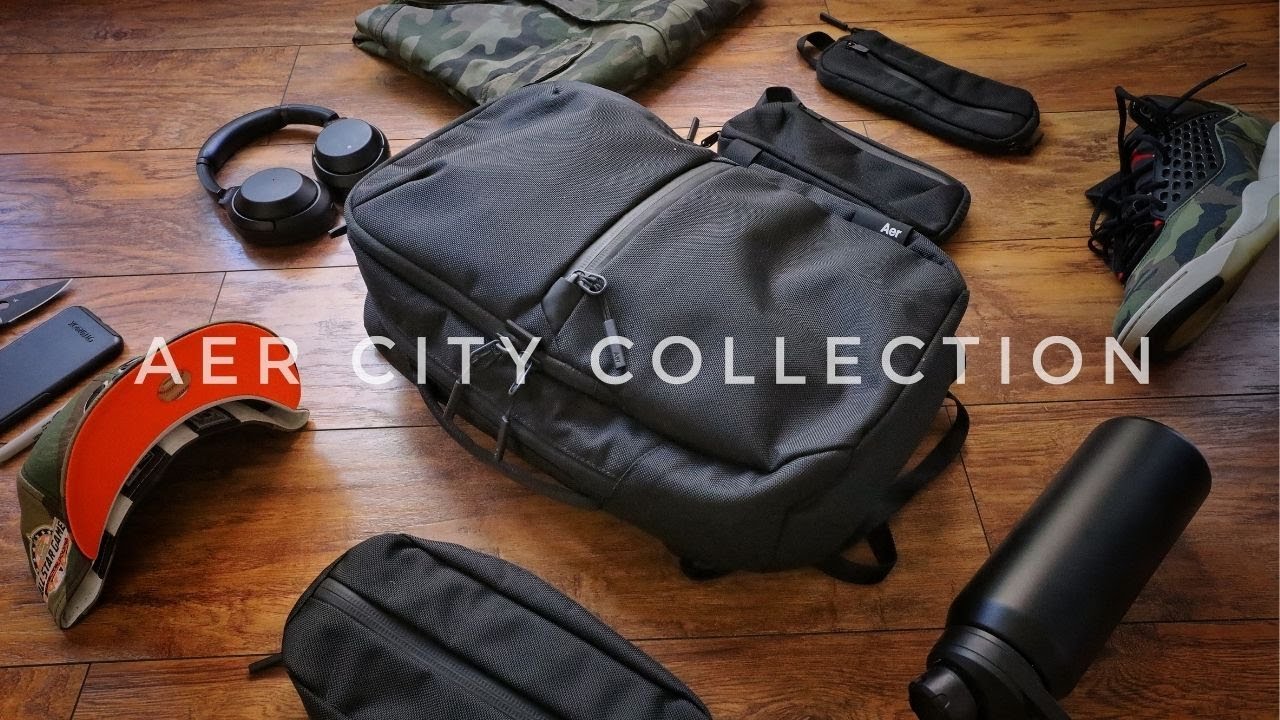 Aer City Collection: EPIC Urban EDC Backpack, Sling and Pouches..