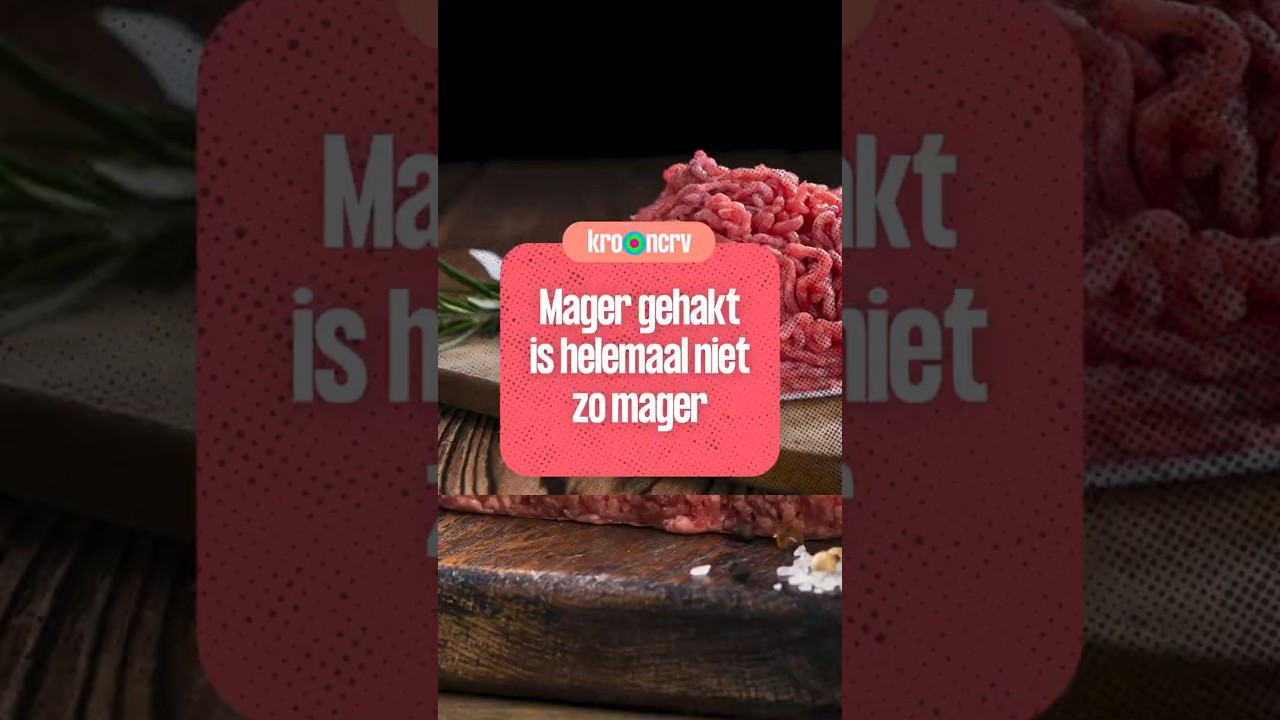 Wat is er aan de hand met ons magere gehakt? | Keuringsdienst van waarde S24#9 | KRO-NCRV