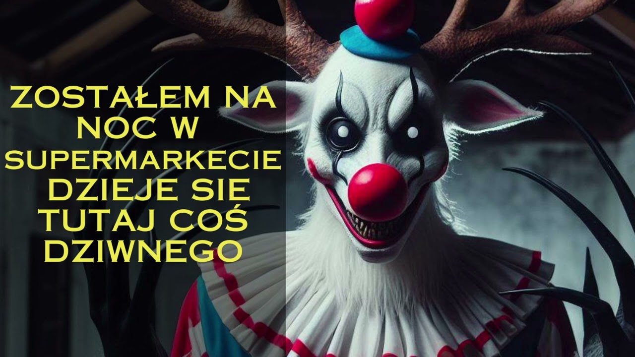 Zostałem na noc w supermarkecie, dzieje się tutaj coś dziwnego.  - Creepypasta.