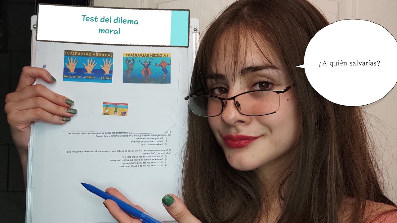 Test del dilema MORAL // ASMR CASERO