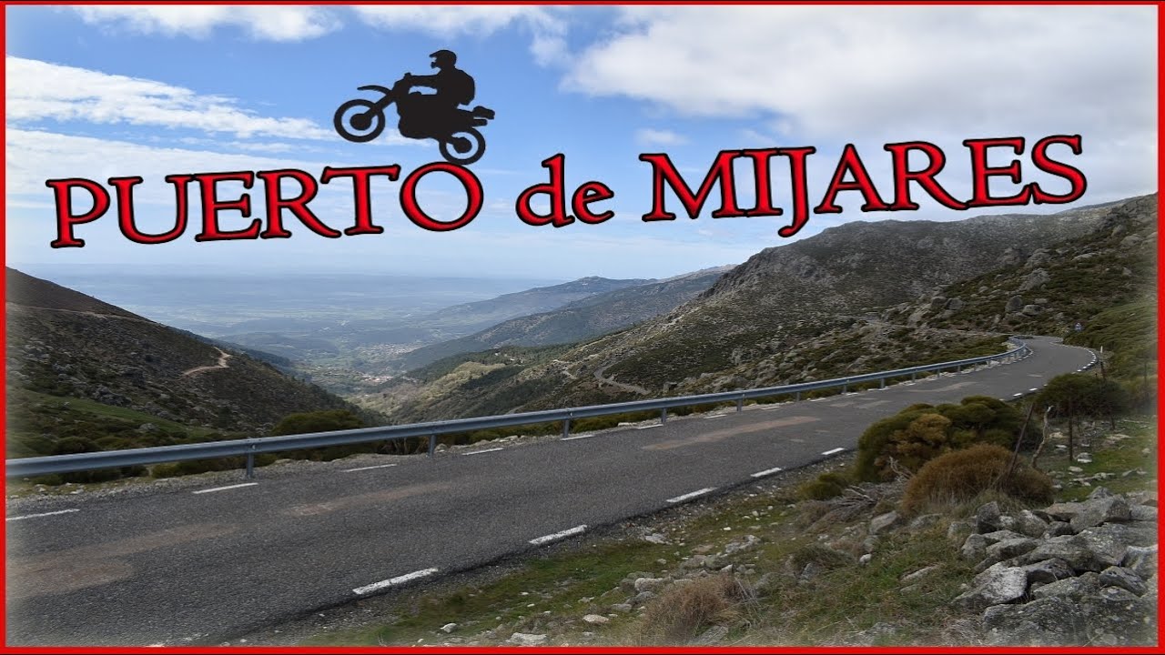 PUERTO DE MIJARES en Moto