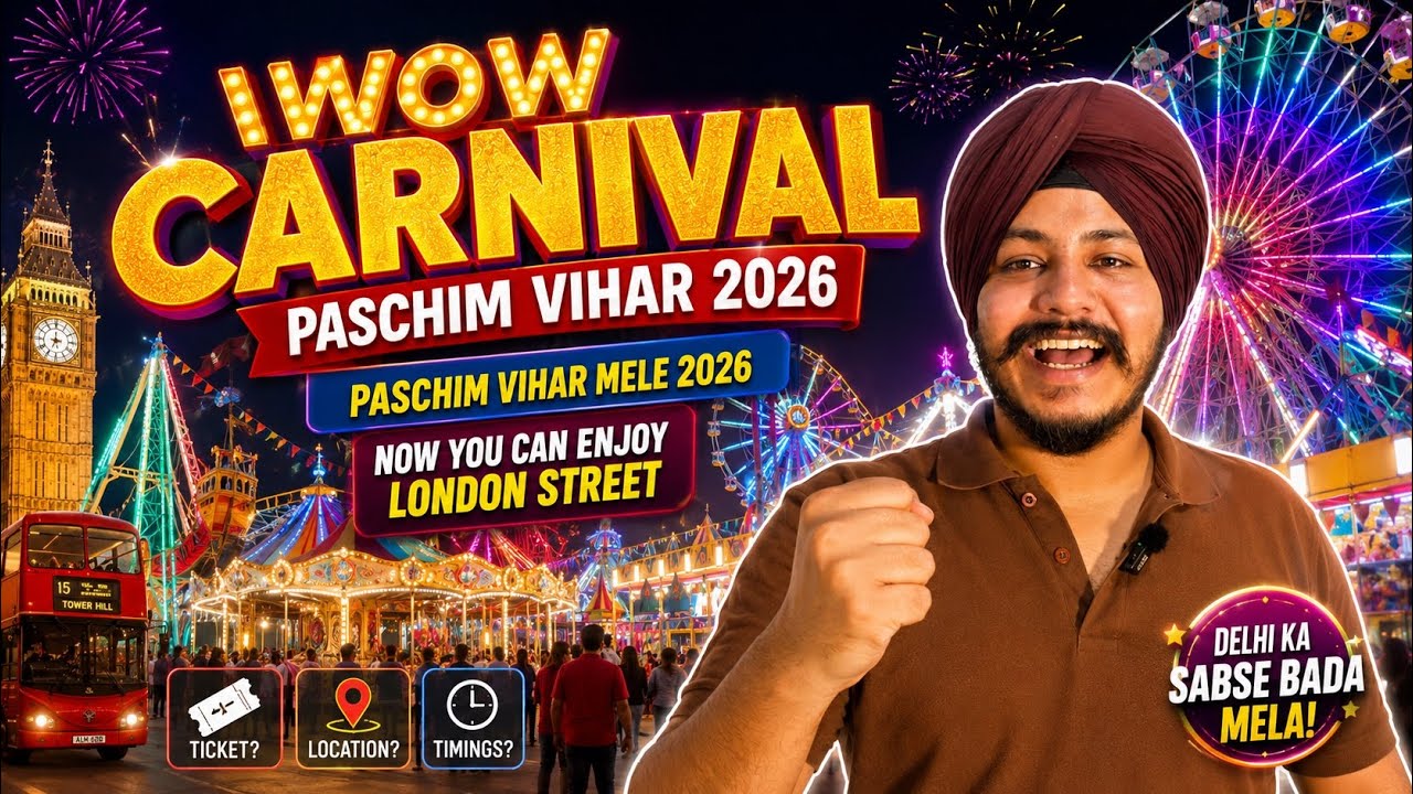 Paschim Vihar Mela 2026 | Wow Carnival Paschim Vihar 2026 | Paschim Vihar Summer Carnival 2026