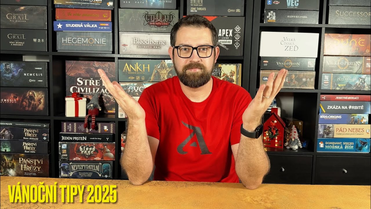 V&aacute;nočn&iacute; př&aacute;n&iacute; a tipy na  deskovky 2025
