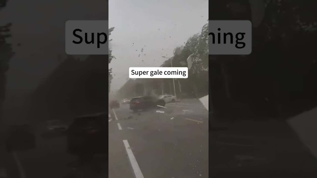 Strong winds destroyed buildings #weather #oddlysatisfying #fyp #extreme #usa #viral