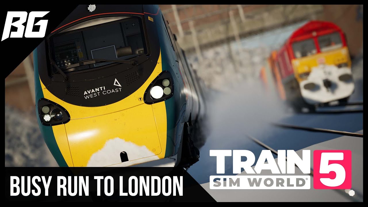 Avanti Pendolino Winter Rush to London Euston | Train Sim World 5