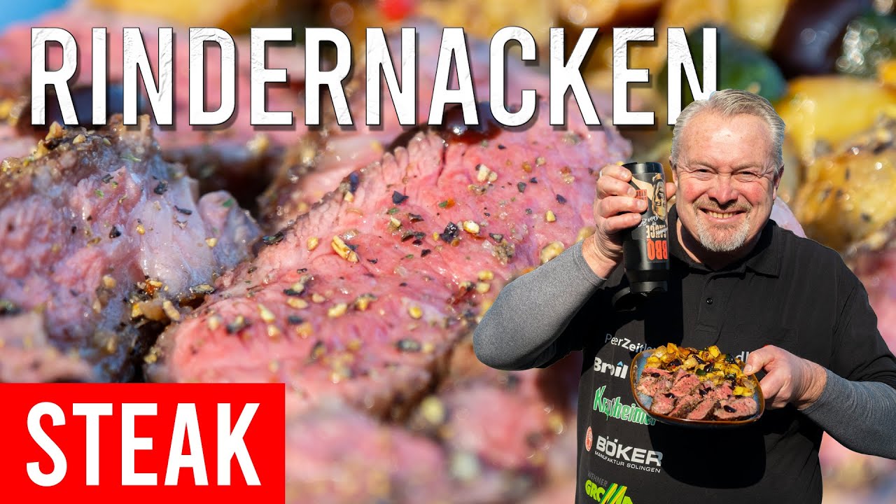 Saftige Rindernacken Steaks mit Kartoffeln // Peter Zeitler