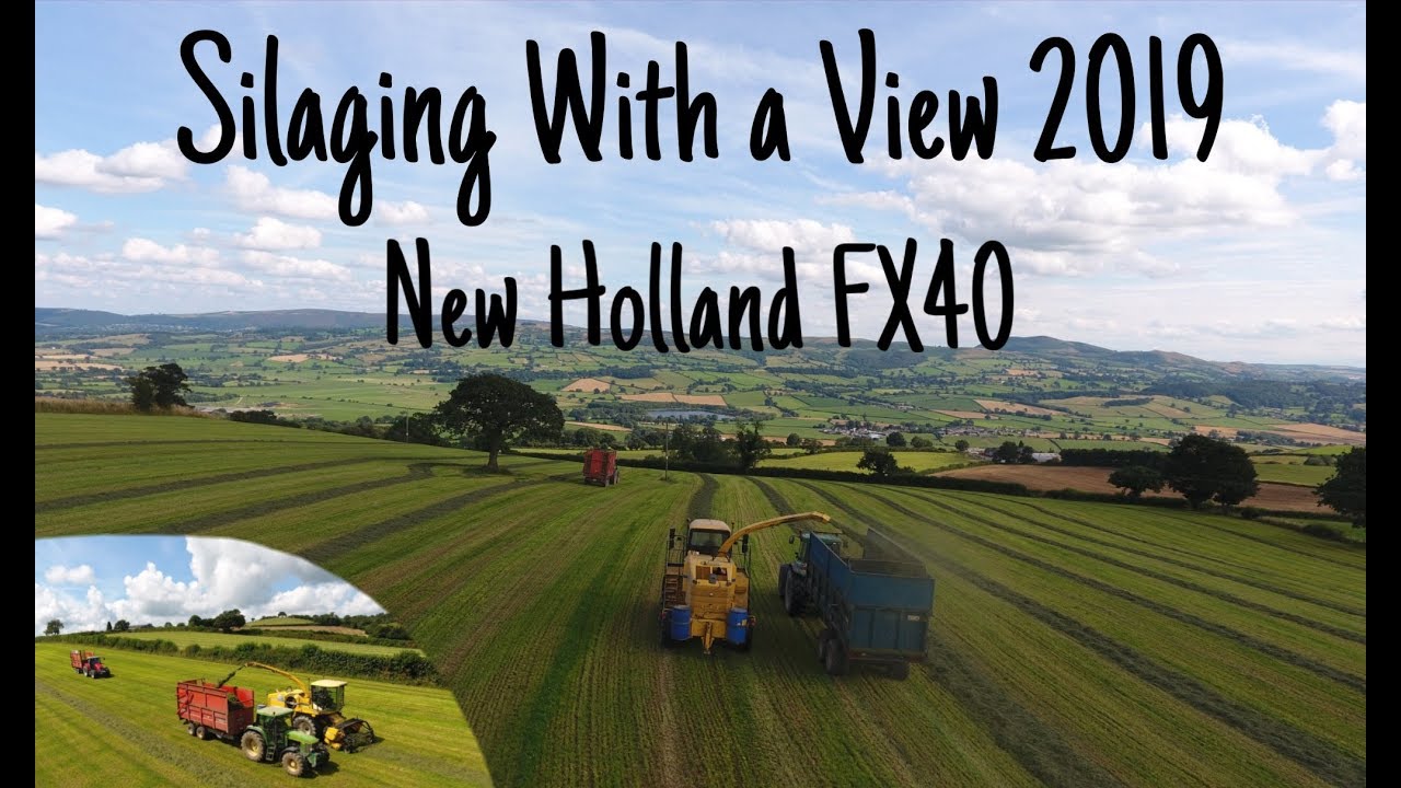 Silaging With a Veiw 2019 - New Holland FX40