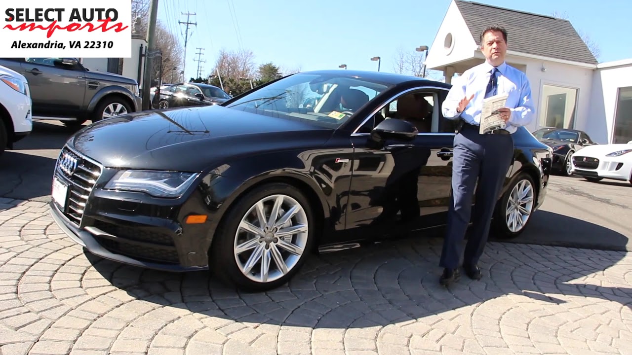2015 Audi A7 3.0T Quattro Prestige, Phantom Black Pearl, Select Auto Imports, VA #19393