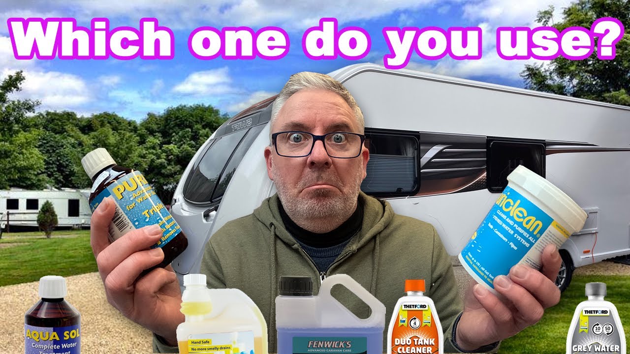 Caravan Water System Cleaning Using Puriclean