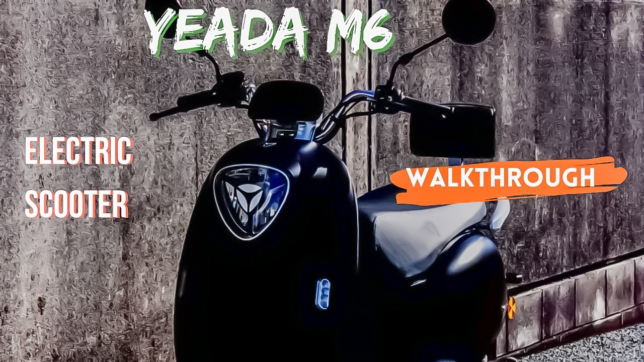 Yadea M6 Electric Scooter Walkthrough | JS Moto Arena Showroom