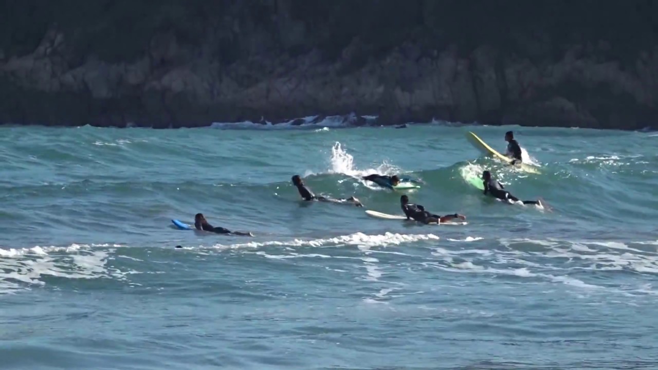 Surfing - Big Wave Bay Beach Hong Kong
