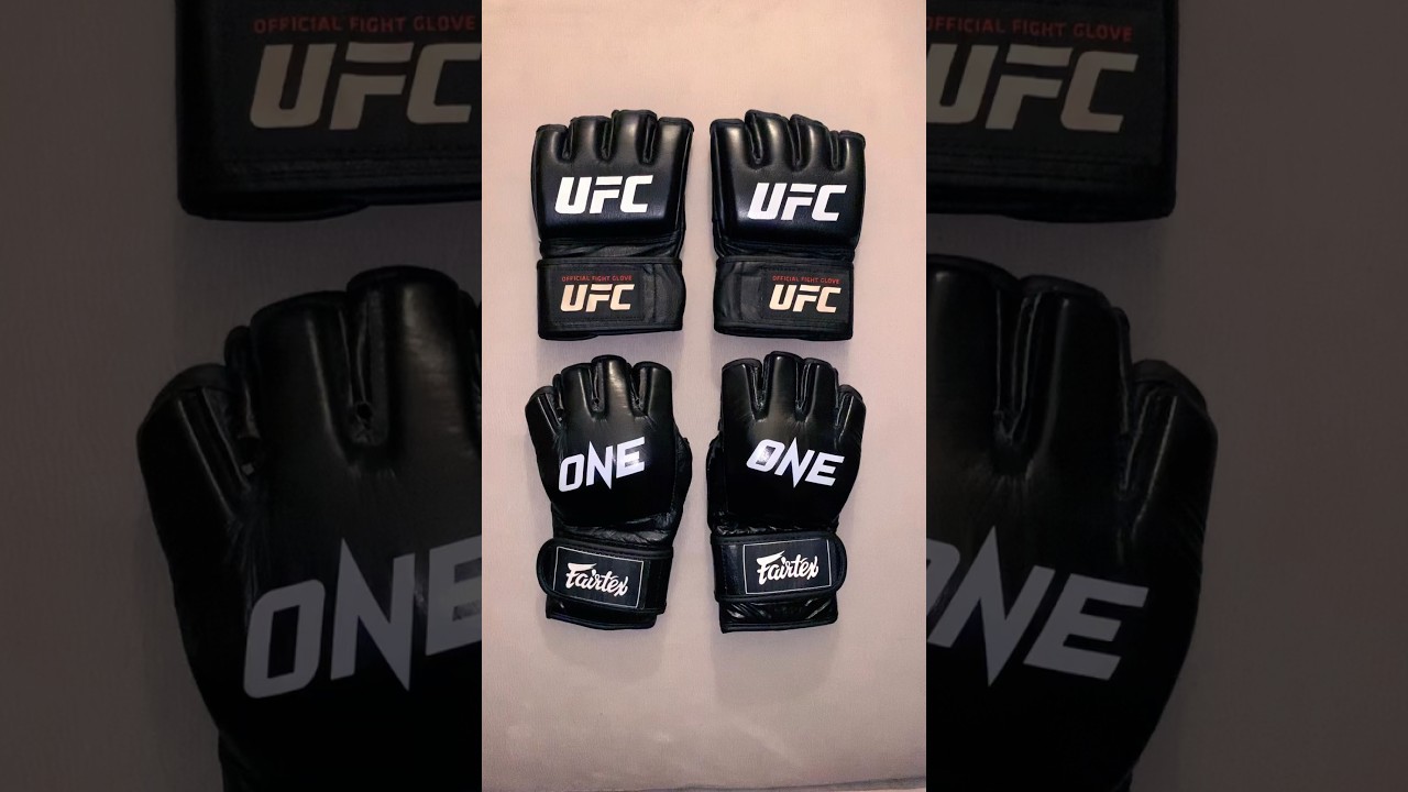 ONE FC vs UFC MMA Gloves 🥊