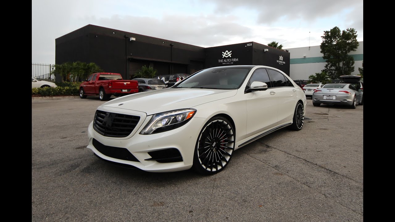 AVORZA 2015 MERCEDES BENZ S550 DONE FOR CARLOS BOOZER BY ALEX VEGA - THE AUTO FIRM