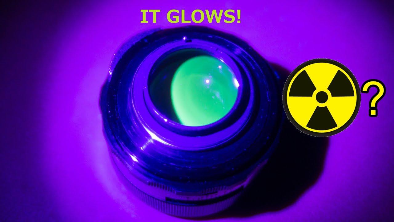 Testing lenses for Gamma radiation : Yashica Yashinon-DX 50mm F1.4 lens.