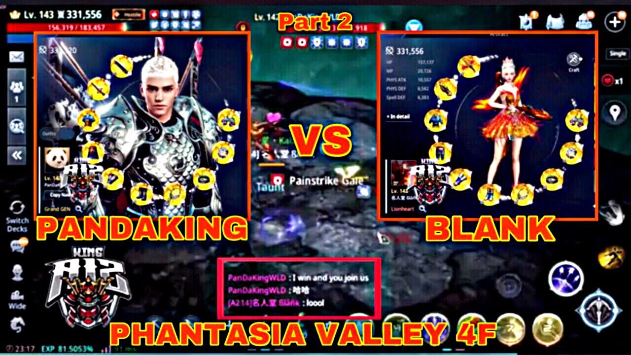 PANDAKING VS BLANK | part 2 #top1warrior #top1arbalist