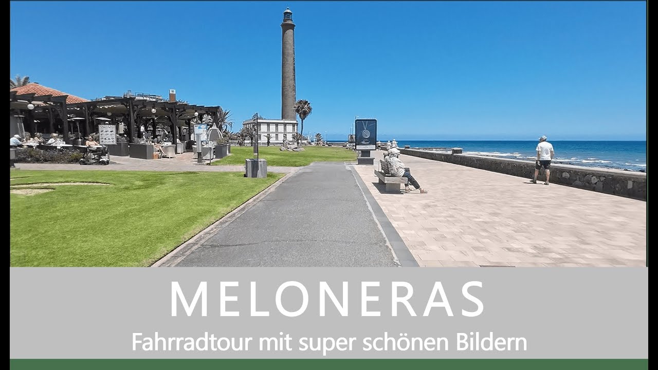 GRAN CANARIA / MASPALOMAS Fahrradtour mit super schönen Bildern aus Meloneras