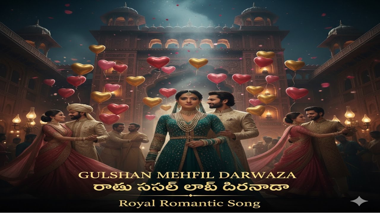 Gulshan Mehfil  | A Royal  Folk–Qawwali #GulshanMehfilDarwaza, #TeluguSong, #TeluguRomanticSong,