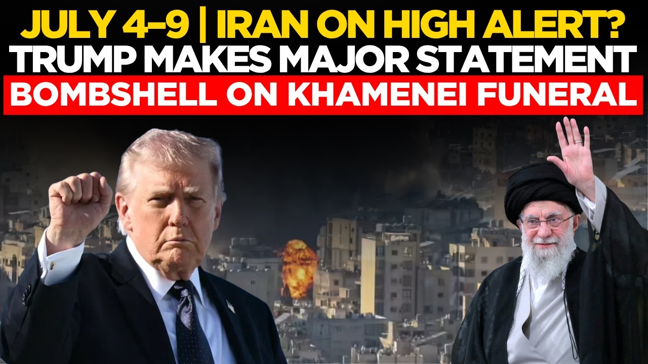 LIVE: Trump Makes Major Statement | Iran on High Alert? | US&ndash;Iran Breaking News | Khamenei Funeral