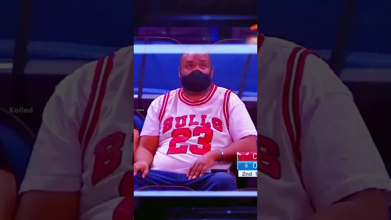 Bulls announcers mocks a fan&rsquo;s jersey&hellip; 🫢 💀 #shorts #nba #basketball