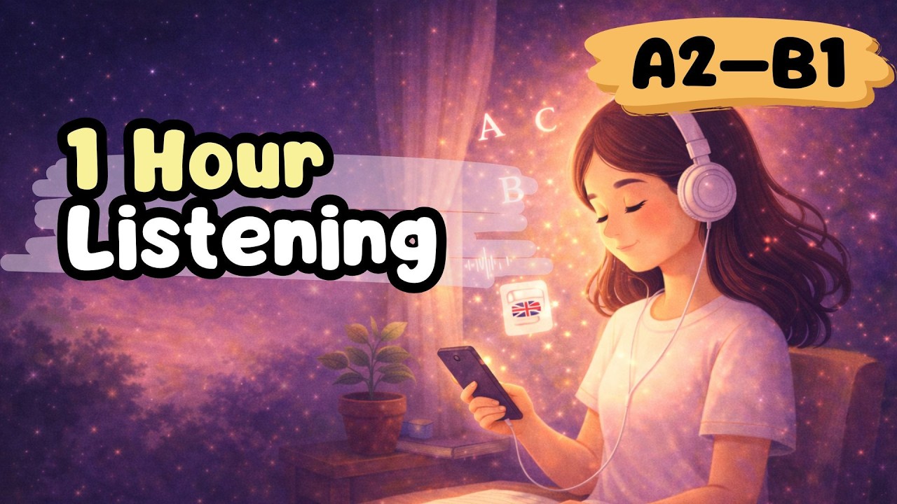 Relax and Learn English | 1 Hour Listening Practice (A2–B1)