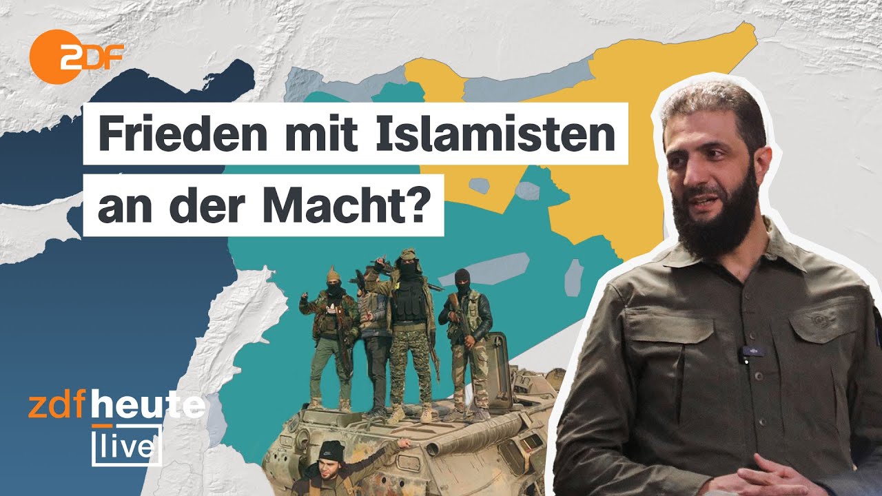 Syrien: Wie IS und andere Dschihadisten wieder zur Gefahr werden könnten | ZDFheute live