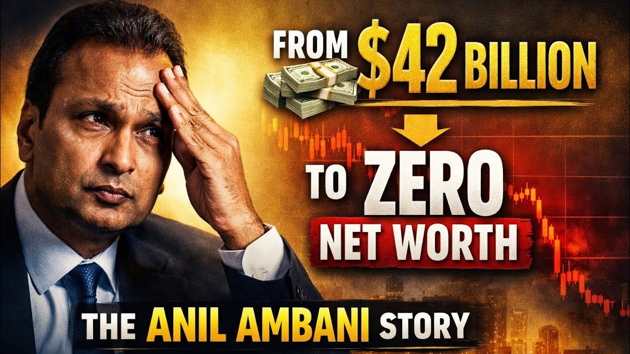 From World’s 6th Richest Man to Zero Net Worth: The Anil Ambani Story. #businessdocumentary 