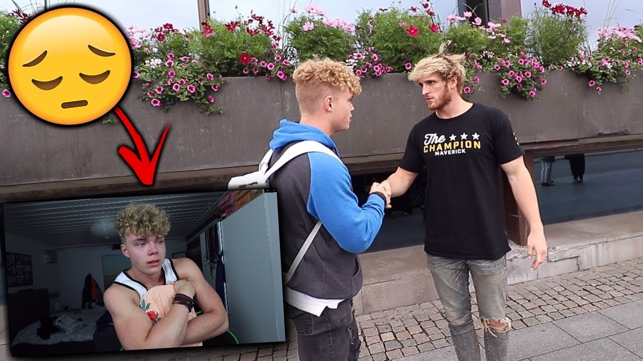 REAGERAR P&Aring; MITT M&Ouml;TE MED LOGAN PAUL! *B&ouml;rjade GR&Aring;TA...*