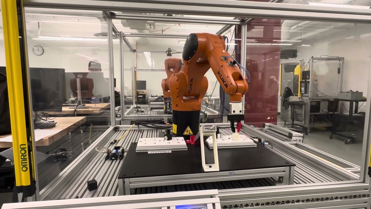 KUKA Robot | IF’s Statement with Loop | Sensors(Photoelectric & Inductive) | Subprogram