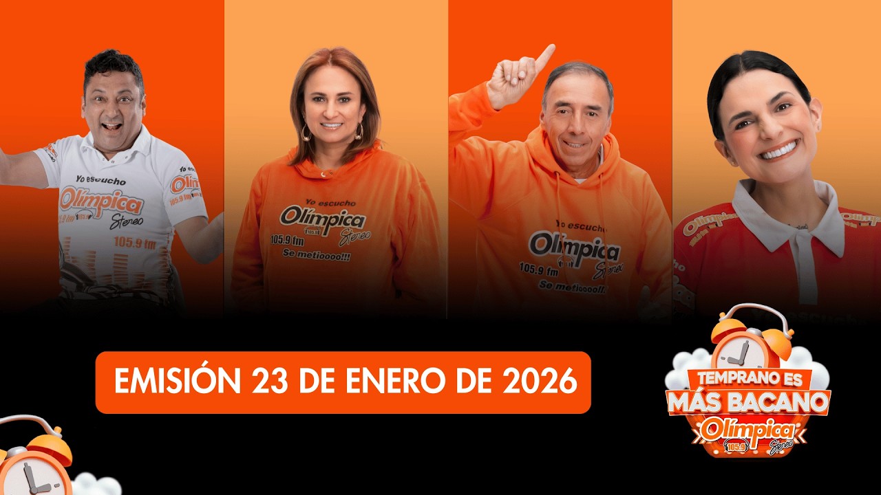 EN VIVO | HOY Temprano es Más Bacano | 23 de enero de 2026