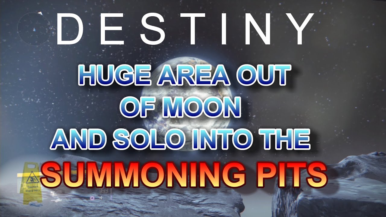 Destiny Glitches *NEW* Huge Area On Moon And Summoning Pits