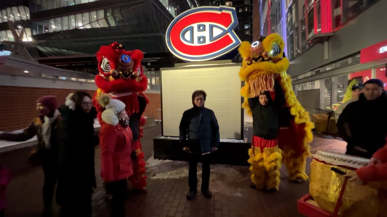 Montreal Bell Centre Lion Dance Lunar New Year 2025 20250125