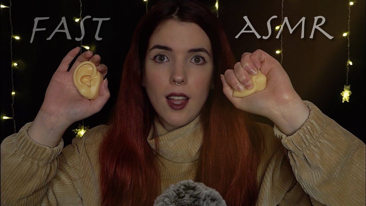 ASMR Rápido y Agresivo 🚀 | Tapping, mouth sounds, brushing.... | ASMR en español