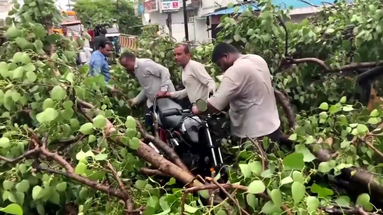 Deadly storm tears through India's most populous state